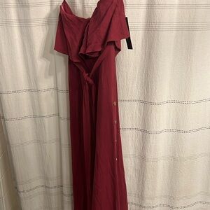 Lulus size medium strapless jumpsuit